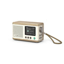 Pure Classic Mini Dab+ FM The Charming Portable Bluetooth Digital Radio - Cotton White Oak White