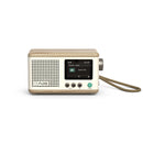 Pure Classic Mini Dab+ FM The Charming Portable Bluetooth Digital Radio - Cotton White Oak White