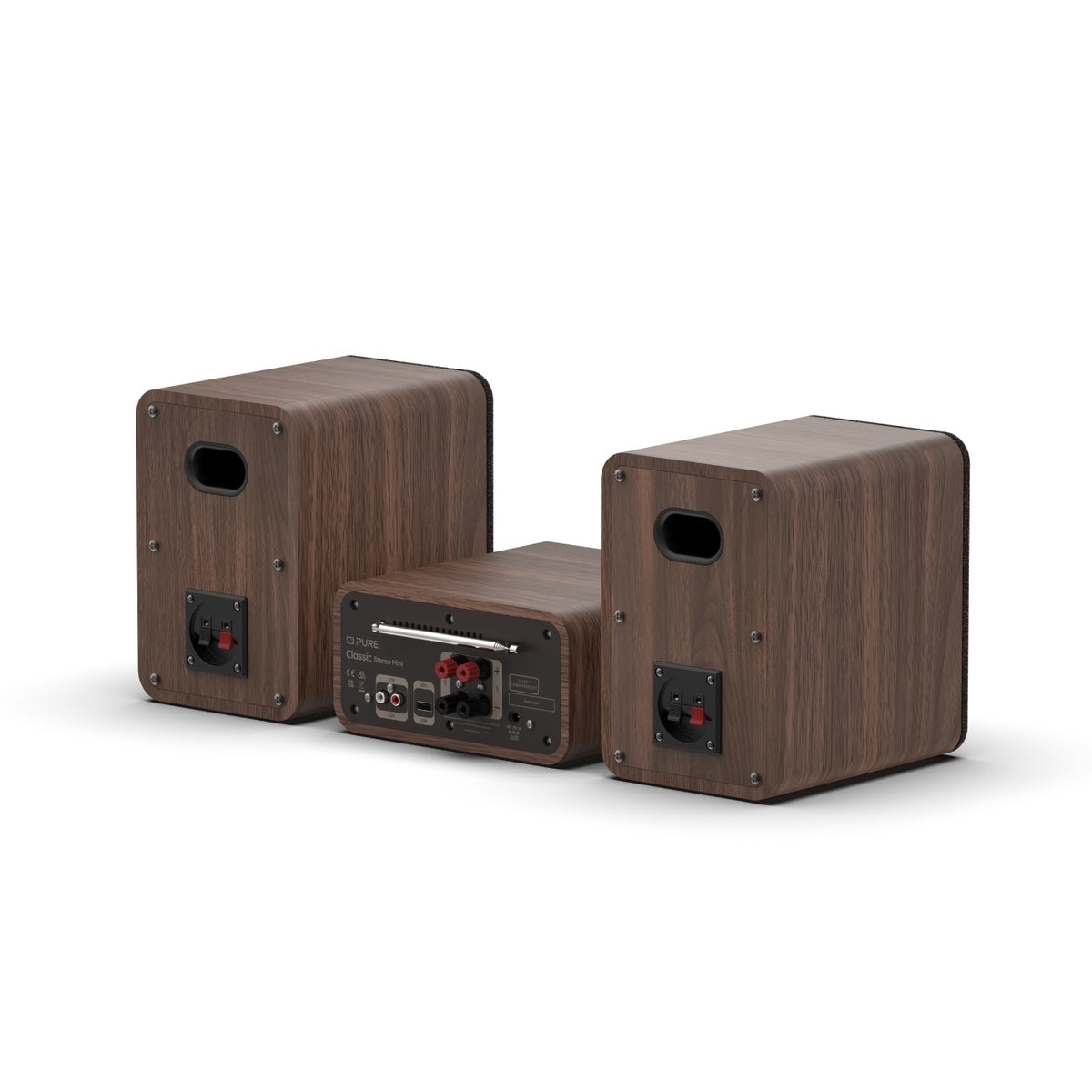 Pure Classic Stereo Mini DAB+ FM Radio with Bluetooth CD Player Micro Stereo System - Clearance