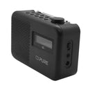 Pure Elan One2 Portable Dab+ Radio with Bluetooth Charcoal Black Black