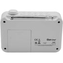 Pure Elan One2 Portable Dab+ Radio with Bluetooth Cotton White White