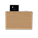 Pure Evoke Play Wood Edition Versatile Music System in Cotton White with Cherry Wood Grill White with Cherry Wood Grill