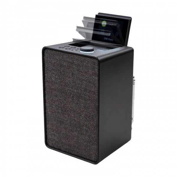 Pure Evoke Spot Compact Music System Coffee Black Black
