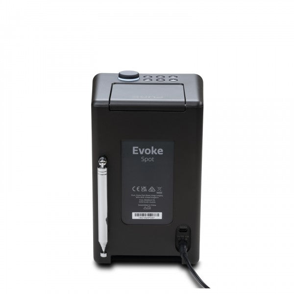 Pure Evoke Spot Compact Music System Coffee Black Black