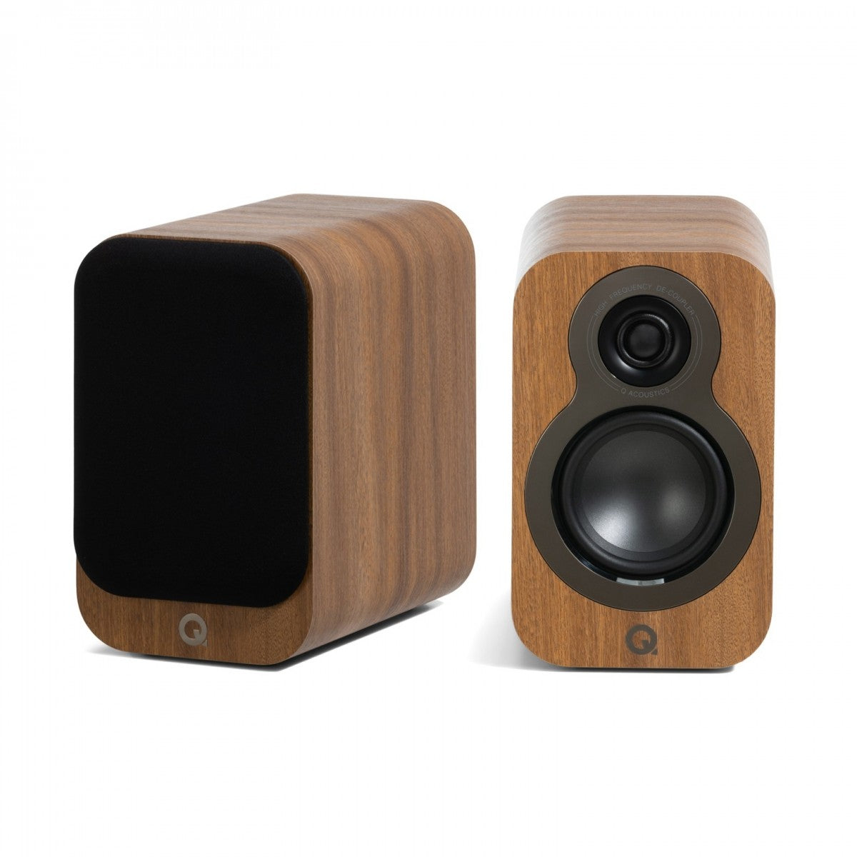 Q Acoustics 3010c Bookshelf Speakers Pair Pin Oak Oak