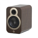 Q Acoustics 3020c Bookshelf Speakers Pair Claro Walnut Walnut