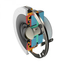 Q Acoustics M40 Powered Bluetooth Floorstanding Speakers Pair Black Black