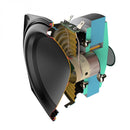 Q Acoustics M40 Powered Bluetooth Floorstanding Speakers Pair Black Black