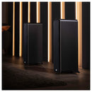 Q Acoustics M40 Powered Bluetooth Floorstanding Speakers Pair Black Black