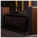 Q Acoustics M40 Powered Bluetooth Floorstanding Speakers Pair Walnut Walnut