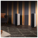 Q Acoustics M40 Powered Bluetooth Floorstanding Speakers Pair White White