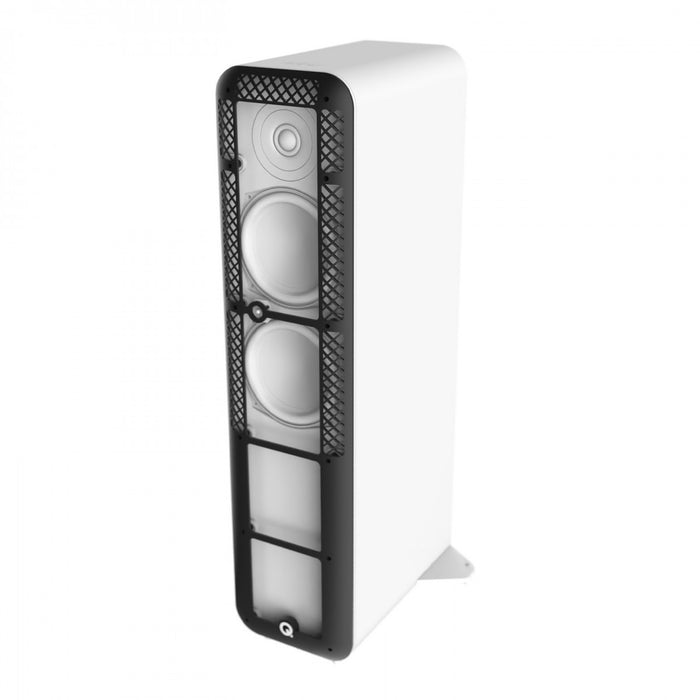Q Acoustics M40 Powered Bluetooth Floorstanding Speakers Pair White White