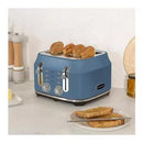 Rangemaster RMCL4S201SB Classic 4 Slice Toaster - Stone Blue Blue