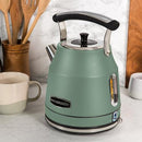 Rangemaster RMCLDK201MG 1.7 Litres Classic Kettle Mineral Green Mineral Green