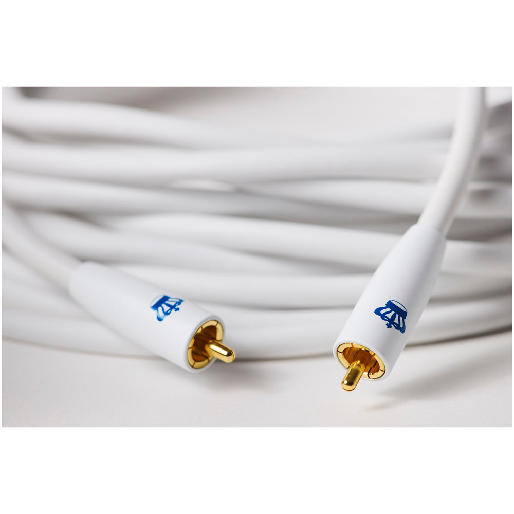 REL Commander .1/LFE 3 Metre Subwoofer Cable White 3 Metre