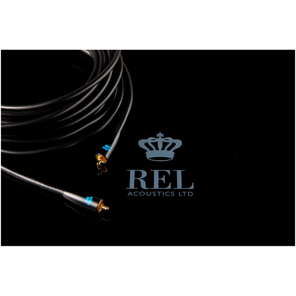 REL Commander .1/LFE 8 Metre Subwoofer Cable Black 8 Metre