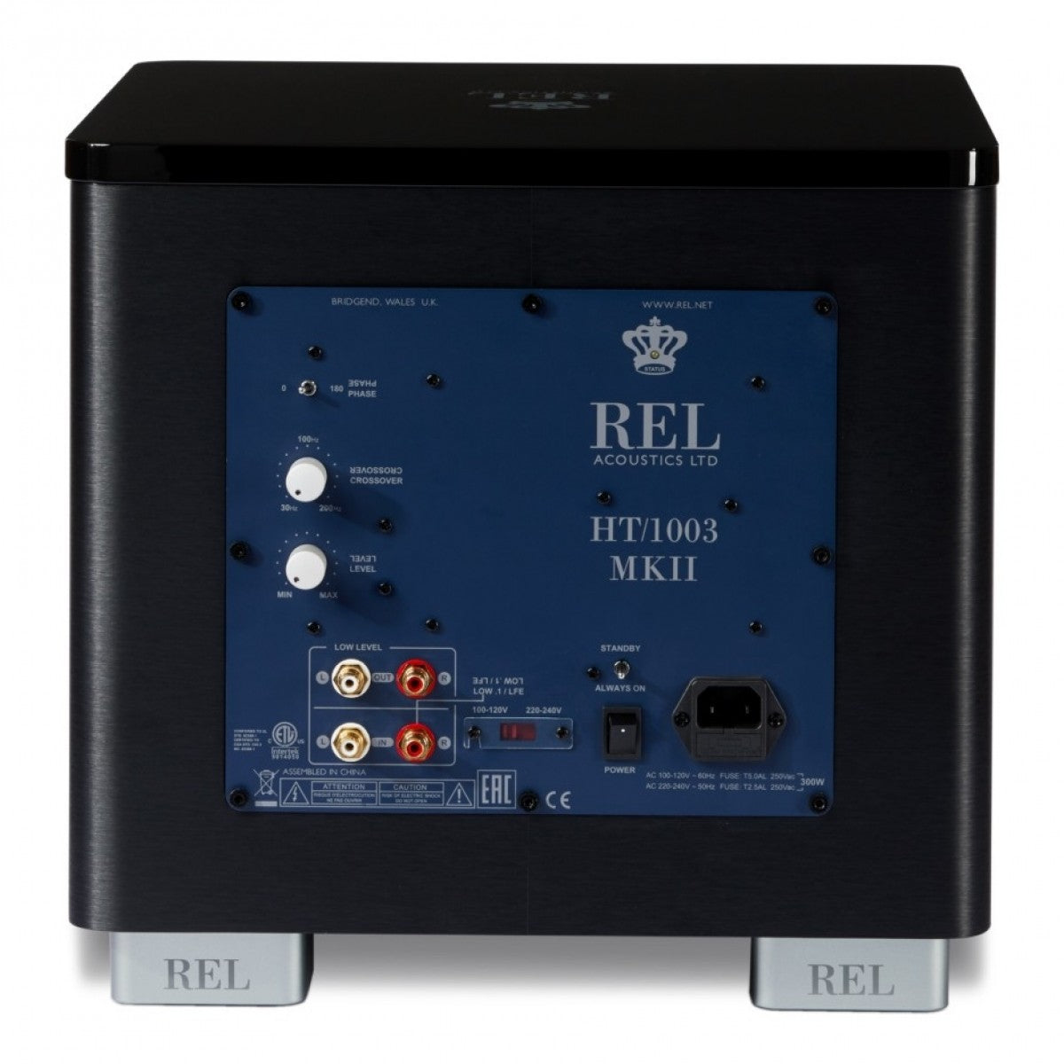 REL HT 1003 MKII 300 Watt Subwoofer - Black Black