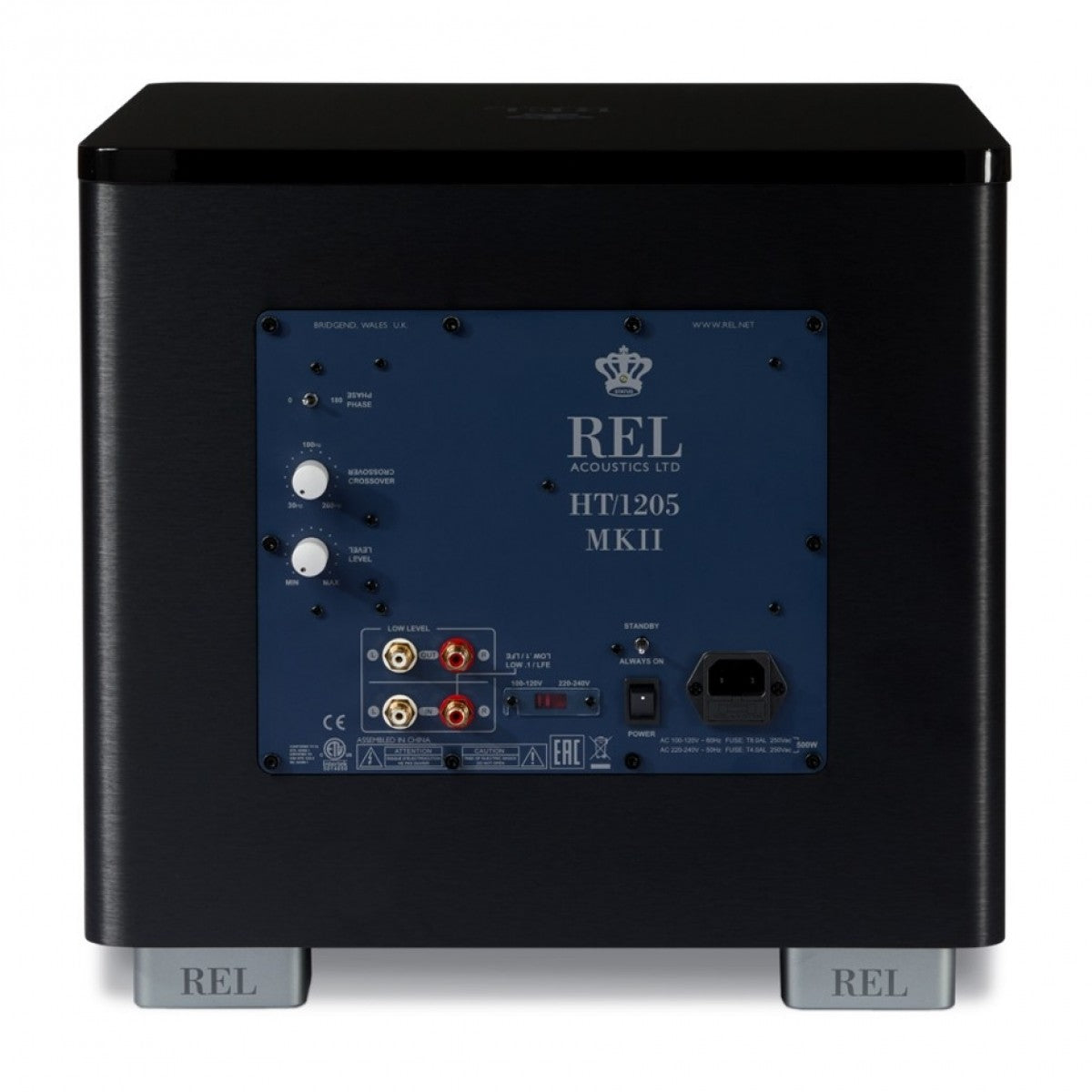 REL HT 1205 MKII 500 Watt Subwoofer - Black Black