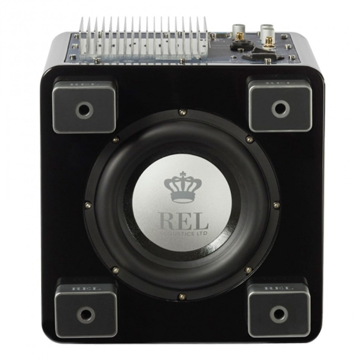 REL T5x 125 Watt Subwoofer - Black Black