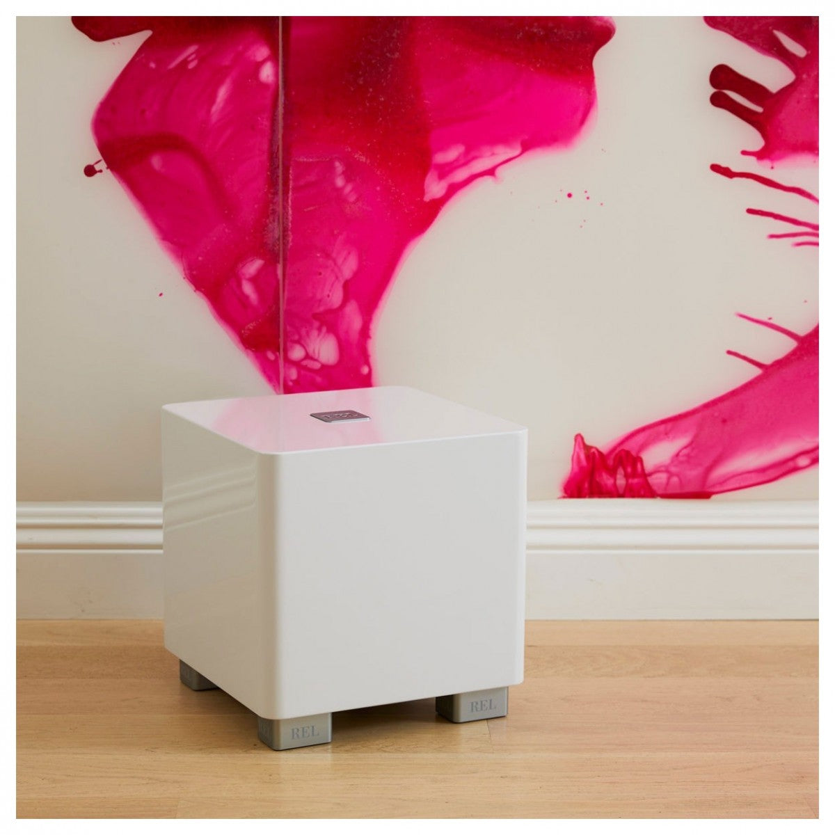 REL T5x 125 Watt Subwoofer - White White