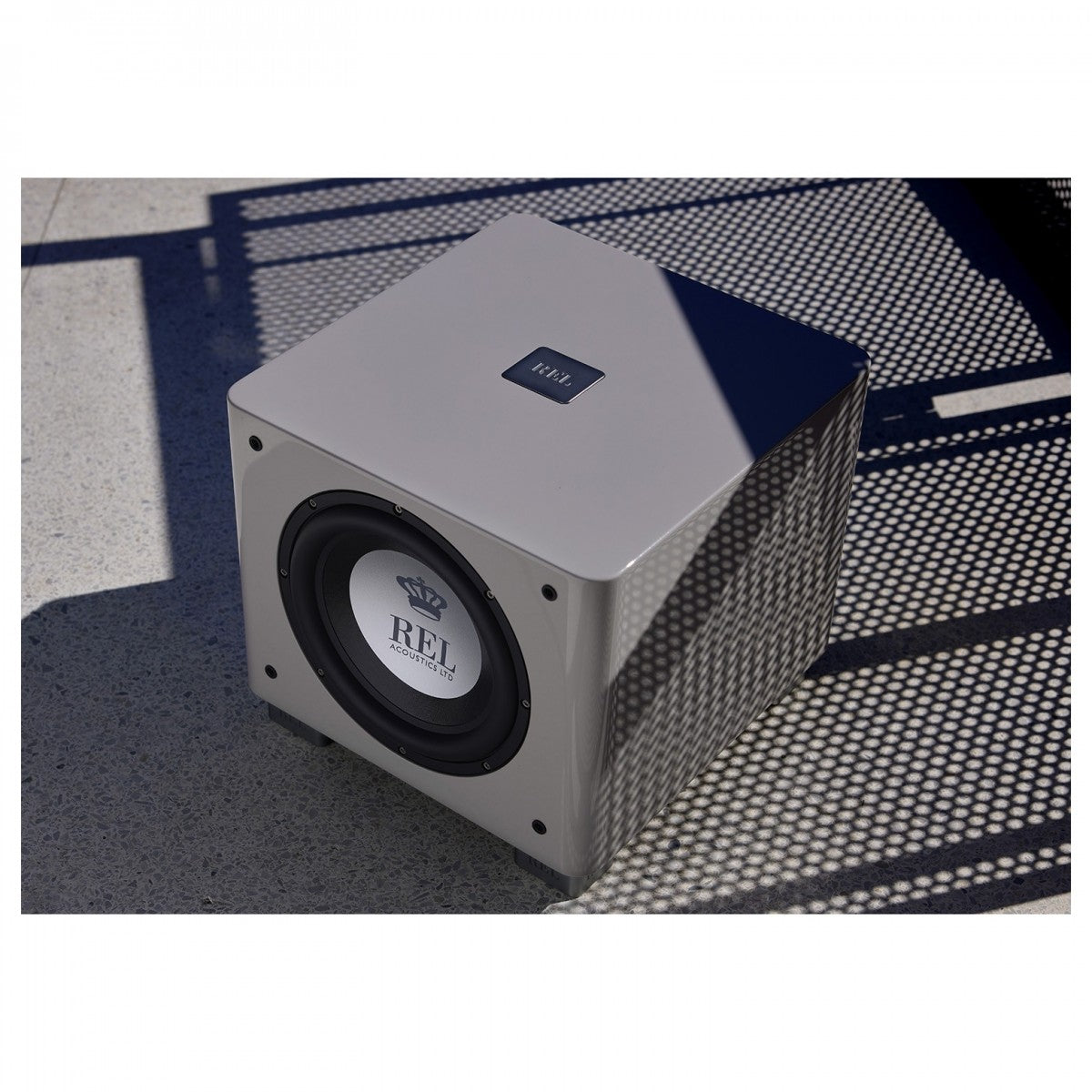 REL T9x 300 Watt Subwoofer - Grey Grey
