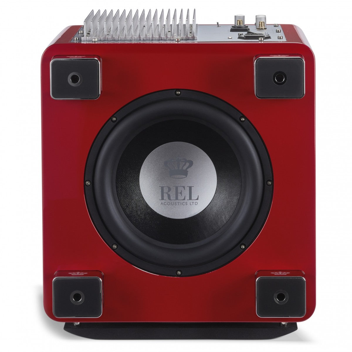REL T9x SE 300 Watt Subwoofer - Italian Racing Red Red