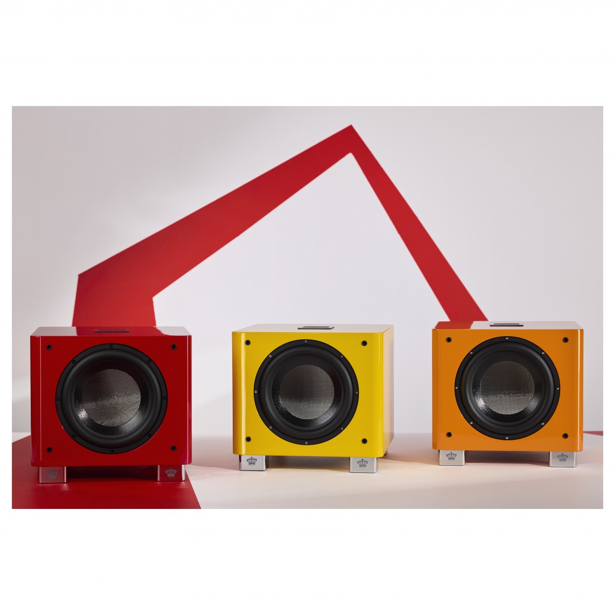REL T9x SE 300 Watt Subwoofer - Le Mon Yellow Yellow