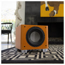 REL T9x SE 300 Watt Subwoofer - Tangerine Dream Orange
