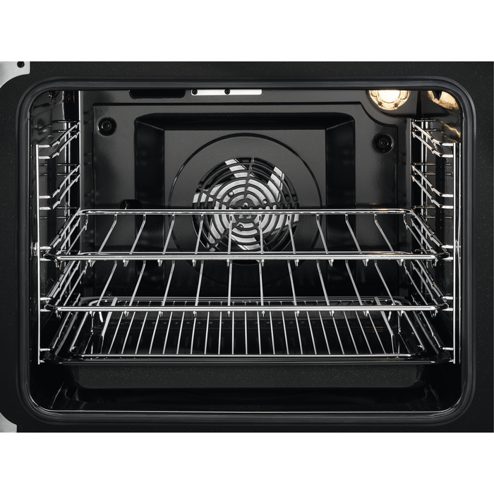 Zanussi ZCI66080BA Induction Electric Cooker with Double Oven