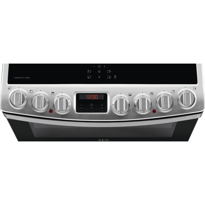 AEG CIB6742ACM Induction Electric Double Cooker Stainless Steel