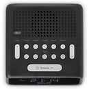 Roberts Ortus DAB DAB+ FM Bedside Alarm Clock Radio Black Black