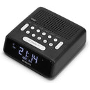 Roberts Ortus DAB DAB+ FM Bedside Alarm Clock Radio Black Black