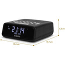 Roberts Ortus DAB DAB+ FM Bedside Alarm Clock Radio Black Black