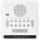 Roberts Ortus DAB DAB+ FM Bedside Alarm Clock Radio White White