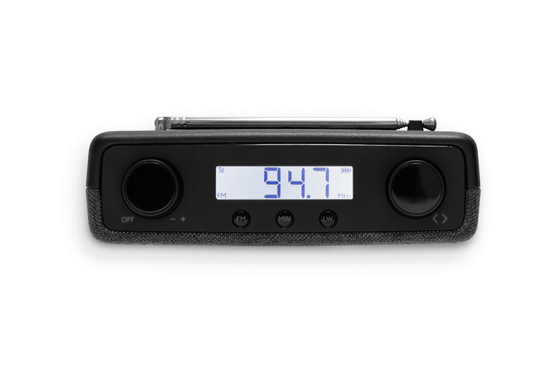 Roberts PLAYFM FM Portable Radio Black Black