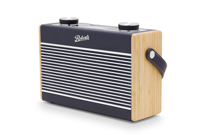 Roberts Rambler Classic DAB DAB+ FM RDS Bluetooth Radio Navy Blue Navy Blue
