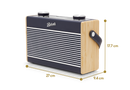 Roberts Rambler Classic DAB DAB+ FM RDS Bluetooth Radio Navy Blue Navy Blue