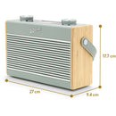 Roberts Rambler Max Stereo DAB DAB+ FM RDS Internet Bluetooth Digital Radio Duck Egg Duck Egg