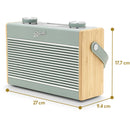 Roberts Rambler Max Stereo DAB DAB+ FM RDS Internet Bluetooth Digital Radio Duck Egg Open Box Clearance
