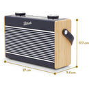 Roberts Rambler Max Stereo DAB DAB+ FM RDS Internet Bluetooth Digital Radio Navy Blue Navy Blue