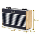Roberts Rambler Uno DAB DAB+ FM RDS Bluetooth Digital Radio Navy Blue Navy Blue