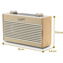 Roberts Rambler Uno DAB DAB+ FM RDS Bluetooth Digital Radio Pastel Cream Pastel Cream