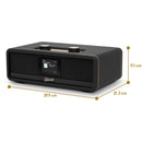 Roberts Revere 100 Sound System DAB+/FM Bluetooth Stereo Music System Black