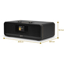 Roberts Revere 500 Sound System DAB+/FM/Internet Radio & CD Bluetooth Wi-Fi Stereo All-In-One Music System Black
