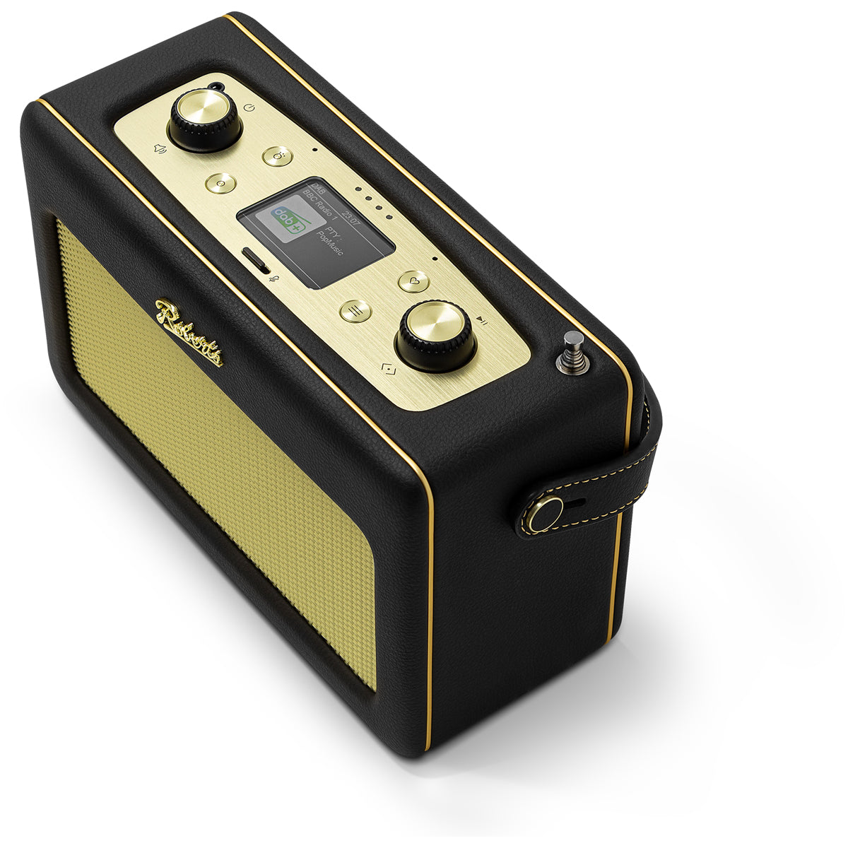 Roberts Revival Icon DAB+ FM Bluetooth Internet Smart Radio works with Amazon Black Black