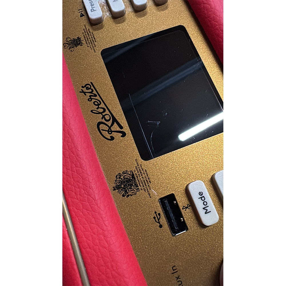 Roberts Revival iStream 3L DAB+ FM Bluetooth Internet Smart Radio works with Amazon in Classic Red - Ex Display Clearance