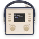 Roberts Revival Mini 2 Portable Bluetooth DAB+ DAB FM Radio - Midnight Blue Midnight Blue