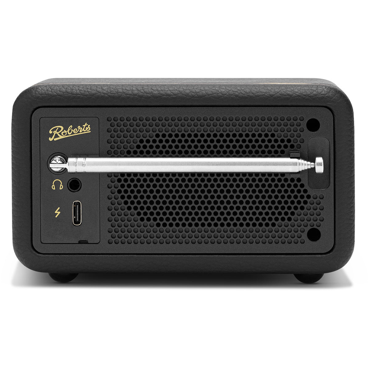 Roberts Revival Petite 2 DAB DAB+ Bluetooth Rechargeable Digital Radio Black Black
