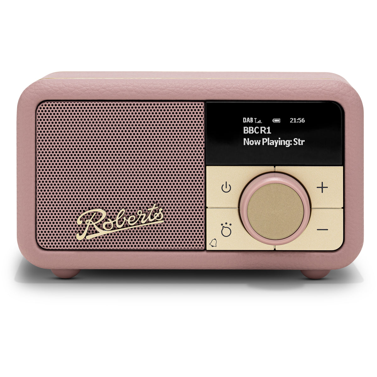 Roberts Revival Petite 2 DAB DAB+ Bluetooth Rechargeable Digital Radio Dusky Pink Dusky Pink