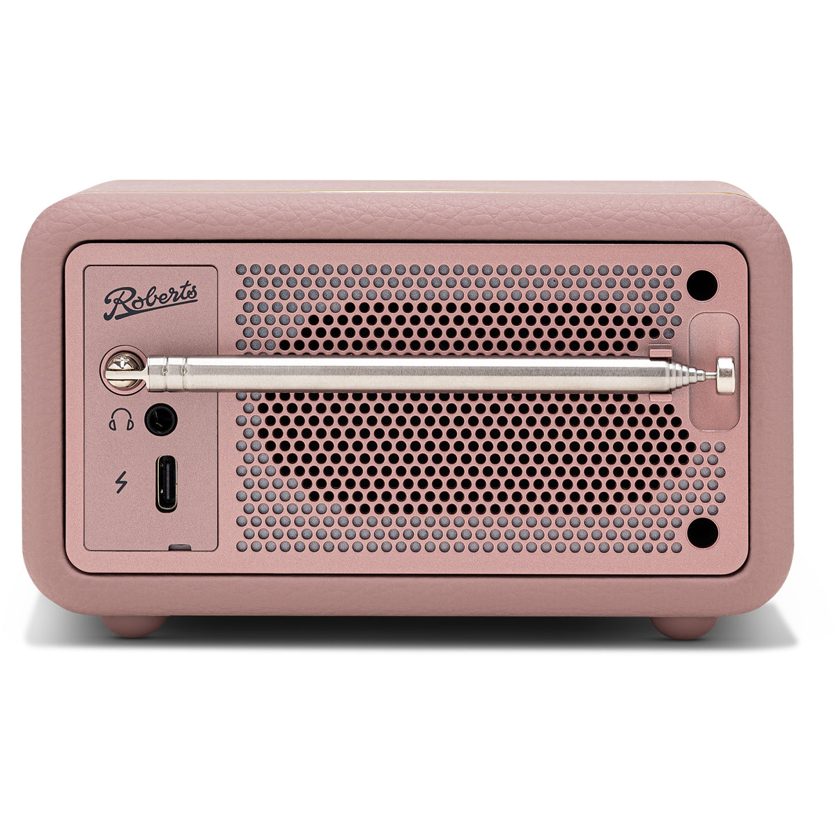 Roberts Revival Petite 2 DAB DAB+ Bluetooth Rechargeable Digital Radio Dusky Pink Open Box Clearance